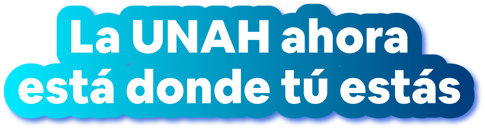 UNAH Virtual Slogan